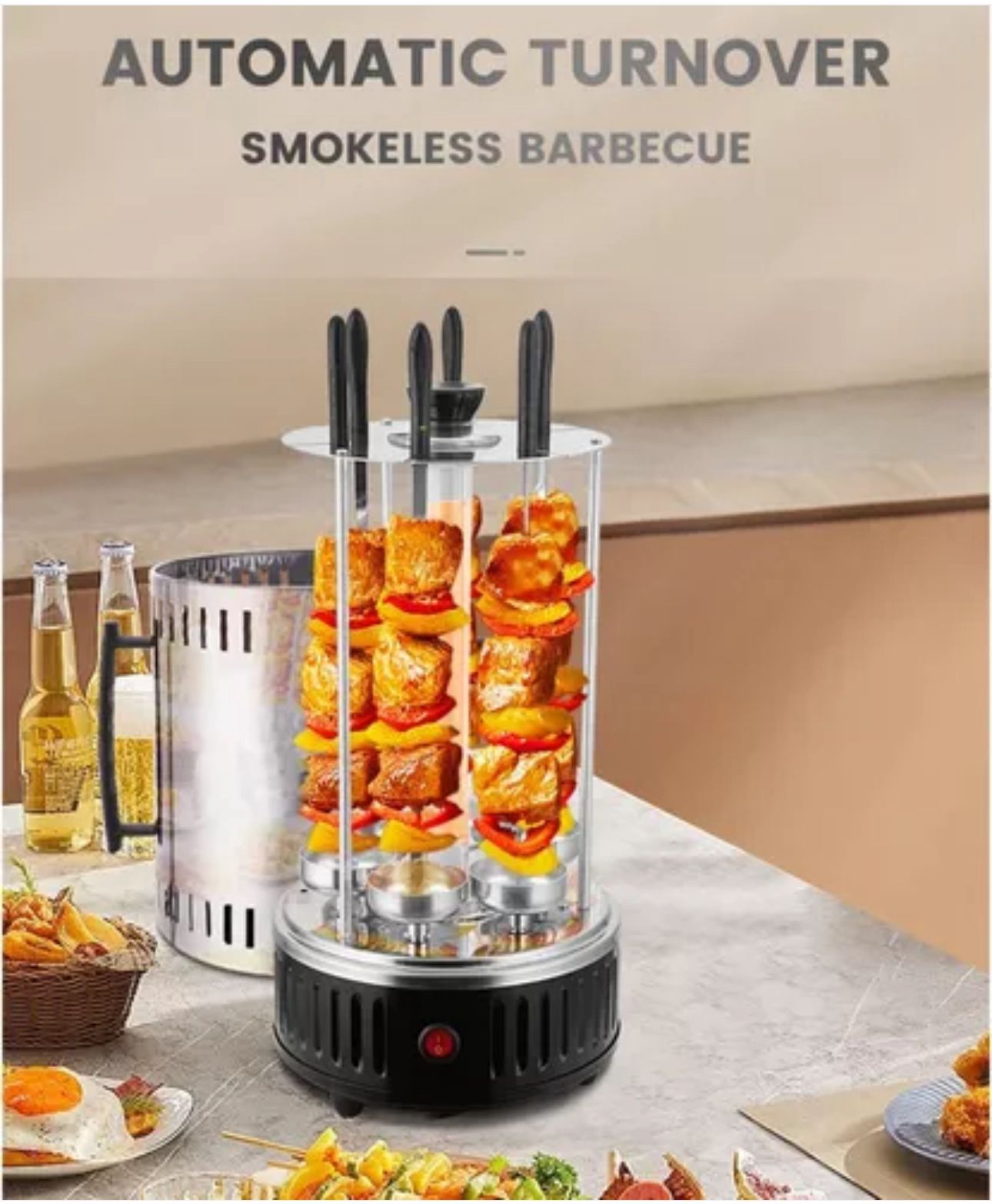 Asador De Pinchos Electrico