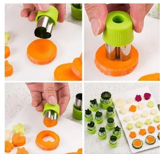 Kit De Moldes Y Pinchos Para Lonchera