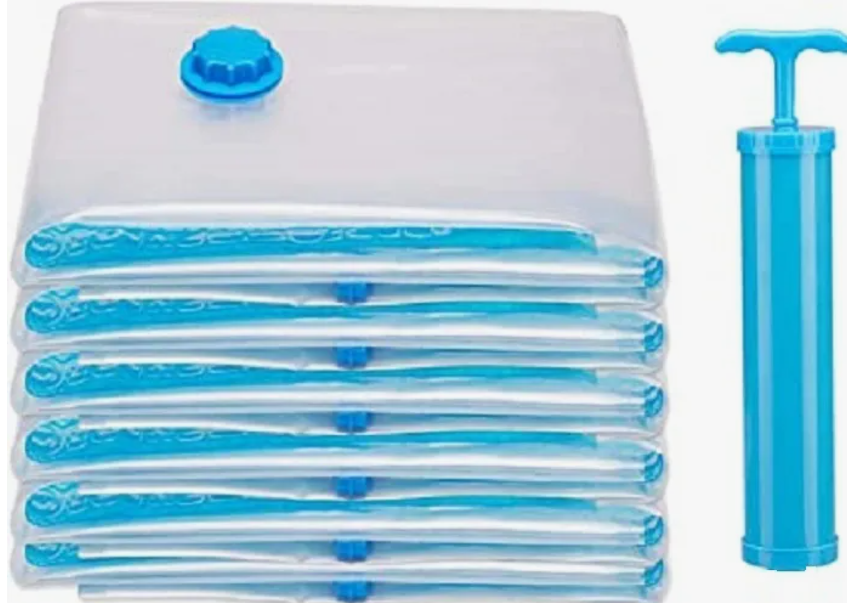 12 Bolsas Ahorradora De Espacio Estampad