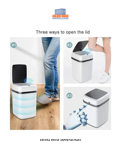 Caneca De Basura Inteligente Con Sensor